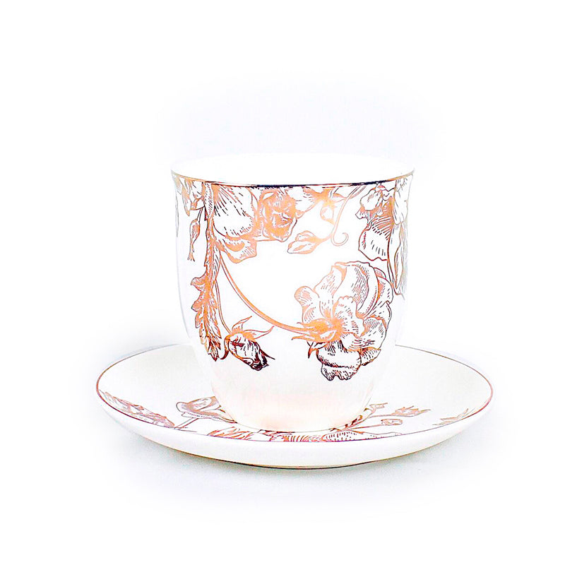 Golden Flower Kiddush Cup